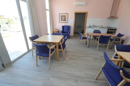 Instalaciones del centro situado en el barrio del Temple.