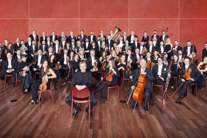 Imagen de archivo de la Orquesta Sinfónica de Castilla y León.
