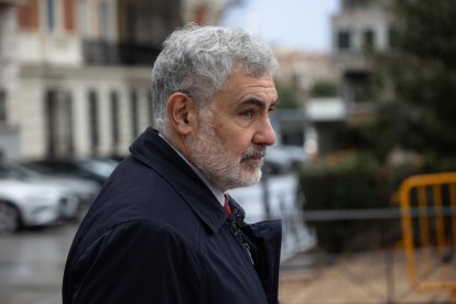 Archivo - El socio de José Manuel Villarejo en CENYT, Rafael Redondo, en la Audiencia Nacional, a 27 de enero de 2025, en Madrid (España).