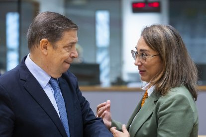 La consejera de Agricultura, Ganadería y Desarrollo Rural, María González Corral, asiste a la reunión del Consejo Europeo de Agricultura y Pesca