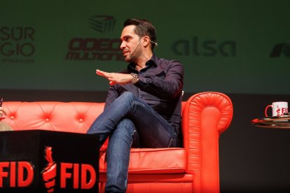Alberto Contador abrió ayer una nueva edición del Foro Internacional del Deporte.