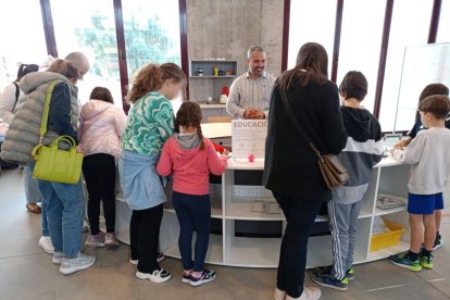 David Pacios en un una de las actividades.