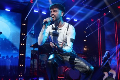 Iván Rojo durante la gala dos de Operación Triunfo.