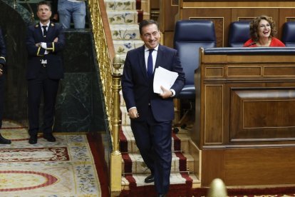 Imagen del ministro Albares.