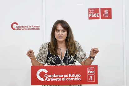 La portavoz socialista en las Cortes, Patricia Gómez, analiza diversos asuntos de actualidad de Castilla y León.