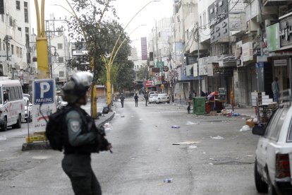Imagen de archivo de militares israelíes en Cisjordania.