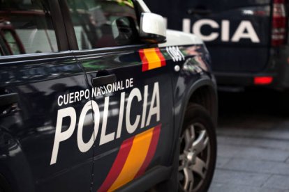 Un coche de la Policía Nacional.