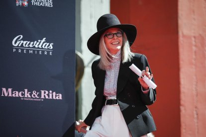 Foto de archivo de la actriz Diane Keaton. EFE/CAROLINE BREHMAN.