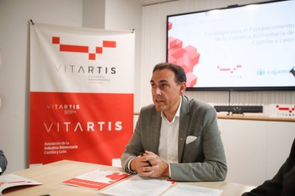 El presidente de Vitartis, Santiago Miguel.