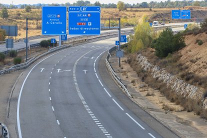 Entronque de la ronda Sur con la León-Astorga