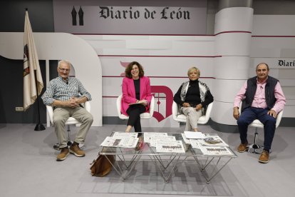 Urbano Seco, Abigail Calvo, Mari Carmen Mallo y Jorge Álvarez.