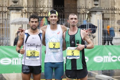 Podio masculino de los 10K