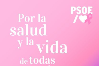 El PSOE se une a la jornada reivindicativa con el lema: la sanidad debe ser pública, gratuita, universal y de calidad.