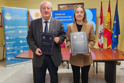 El Consejo de la Juventud de Castilla y León (CJCyL) y el Consejo Económico y Social de Castilla y León (CESCyL) firman un nuevo protocolo de colaboración con el objetivo de establecer un marco de trabajo conjunto para el estudio y la elaboración de informes y propuestas en el ámbito de sus respectivas competencias.