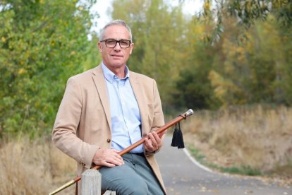 La senda del Torío es clave para Álvarez, que apuesta por extenderla hacia Villasinta.