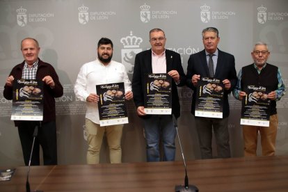 Presentación de la Semana Micológica en la Diputación de León.