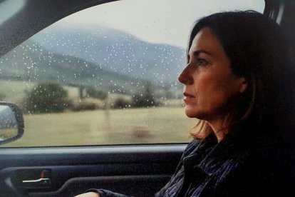 Imagen facilitada por Judit Merayo que ilustra la incertidumbre de salir fuera a curar un cáncer.