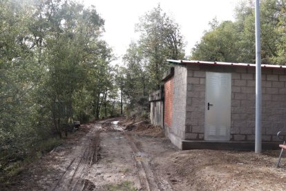 Instalación del depósito de Valmartino.