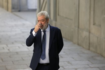 Miguel Ángel Rodríguez, jefe de Gabinete de Ayuso, ayer.