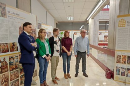 Presentación de la exposición en Palencia.