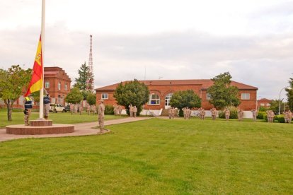 Un acto en la Academia.