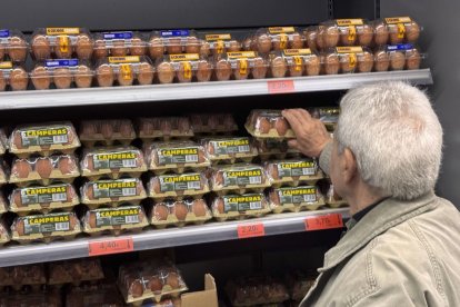 El precio de los huevos se ha disparado en los últimos meses.