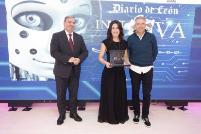 Alicia Quirós recogió el premio Innovador 2025.