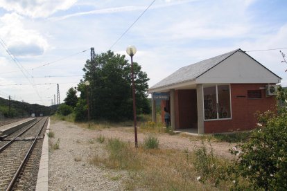 Apeadero de La Granja de San Vicente, en una imagen de archivo.