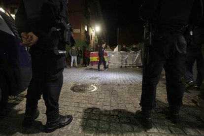 Imagenm de archivo de la protesta el año pasado contra la misa por el dictador