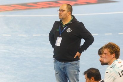 Dani Gordo, entrenador del Abanca Ademar.