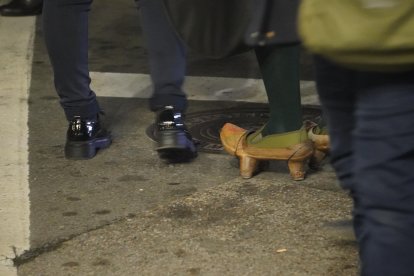 Calzado en madreñas