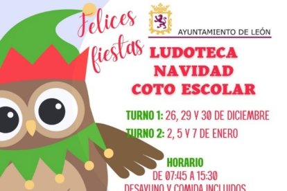 El Coto Escolar programa un Campamento de Navidad durante las vacaciones escolares.