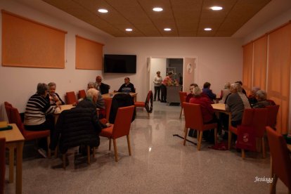 Una de las salas del centro La Barbacana, de Hospital de Órbigo.