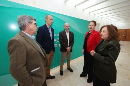 Participantes en el evento tecnológico del Campus.