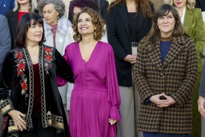 La vicepresidenta primera del Gobierno y ministra de Hacienda, María Jesús Montero.