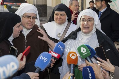 La exabadesa de Belorado, Laura García de Viedma.