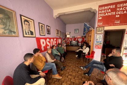 El acto se celebró en la sede del PSOE coyantino.