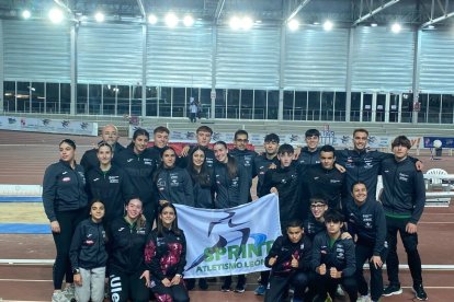 El ULE Sprint León firmó una destacada actuación en Salamanca.