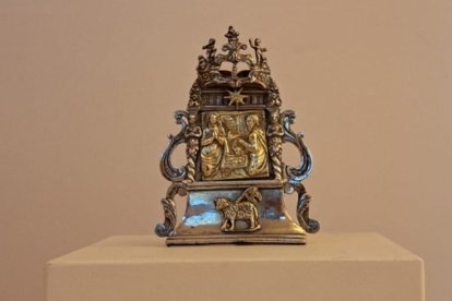 El misterioso portapaz de plata de origen desconocido.