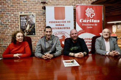 ´La iniciativa parte de Cáritas León y de las Peñas Culturalistas.