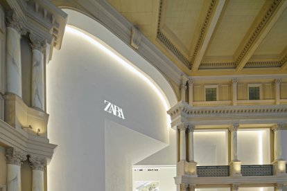 Archivo - Zara abre una tienda flagship en Las Vegas.