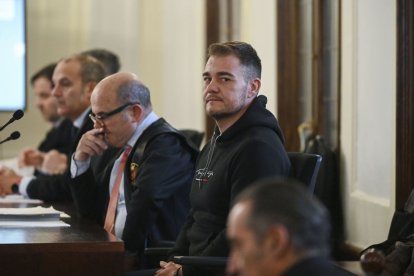 Un momento de la primera jornada del juicio que se celebra en la Audiencia Provincial de León.