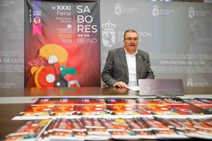 El diputado de Productos de León, Roberto Aller, presentó la Feria.