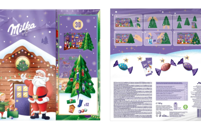 Calendario de Adviento afectado.