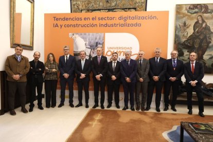 Foto de familia de los participantes en la jornada celebrada en San Marcos.
