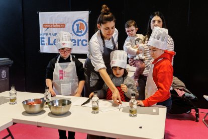 Taller inclusivo en la Feria de Productos de León.
