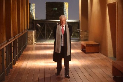 El pintor Luis Gómez Domingo.