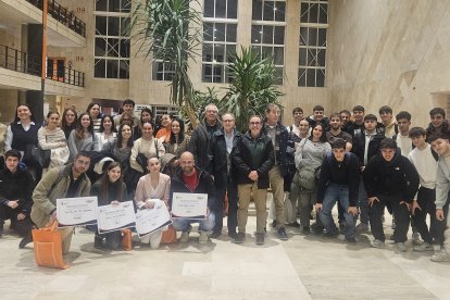 Foto de familia de los participantes en el I Smart Tax Challenge