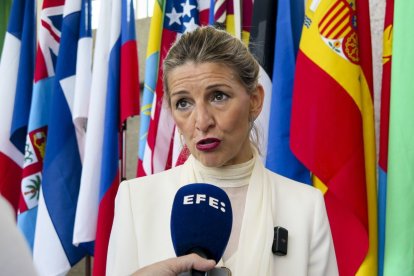 La vicepresidenta Segunda y Ministra de Trabajo, Yolanda Díaz.