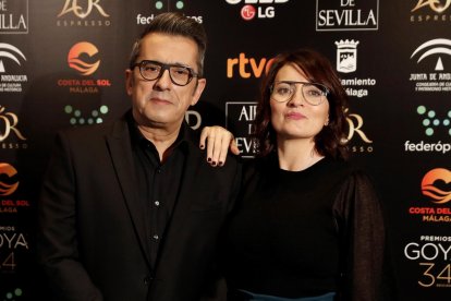 Los humoristas y presentadores Andreu Buenafuente y Silvia Abril en una imagen de archivo. EFE/ J. J. Guillén.
